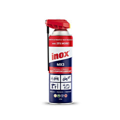 Inox - 375g Aerosol Can With Two Way Straw | MX3-TW375