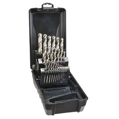 Saber - Saber 25 Piece Bright HSS Jobber Drill Set in ABS Plastic Ca | 8002-M3