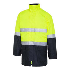 Worksense - WS Jacket 2T H Taped Thomo Recycled Poly Oxf Yellow/Navy Size 6XL | WS9686580YNR6XL