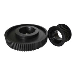 L Timing Pulley 18 Tooth 1/2" Wide Taperlock (1108 Bush) Flanged Steel | 18-L-050TL