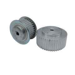 XL Timing Pulley 28 Tooth 3/8" Wide Pilot Bore Flanged Aluminium | 28-XL-037PB