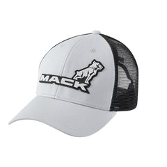 Mack - 2Tone Curved Trucker Cap Silver Grey One Size Fits All | MKBAM2401SG0000