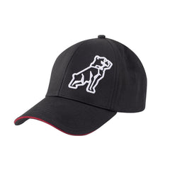 Mack - Sandwich Curved Baseball Cap Black/Red One Size Fits All | MKBAS2401BD0000