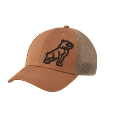 Mack - Fitted Curved Trucker W Soft Mesh X-Pand Tan One Size Fits All | MKFLX2401TA0000