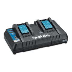 Makita - 18V Same Time Dual Port Rapid Battery Charger with 2 x 5.0Ah Battery | 198928-5