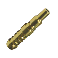 SP Air - Air Tool Fitting - Plug Male 3/8"Hose Barb Jamec Style 2Pc Carded | A105-4C