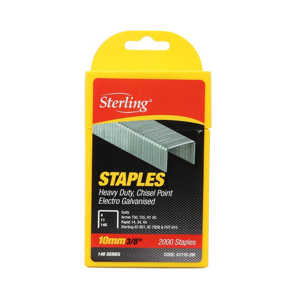 Sterling 10mm A11 Style Staples - box 2000