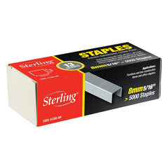 Sterling 8mm 13 Series Staples (x5000)