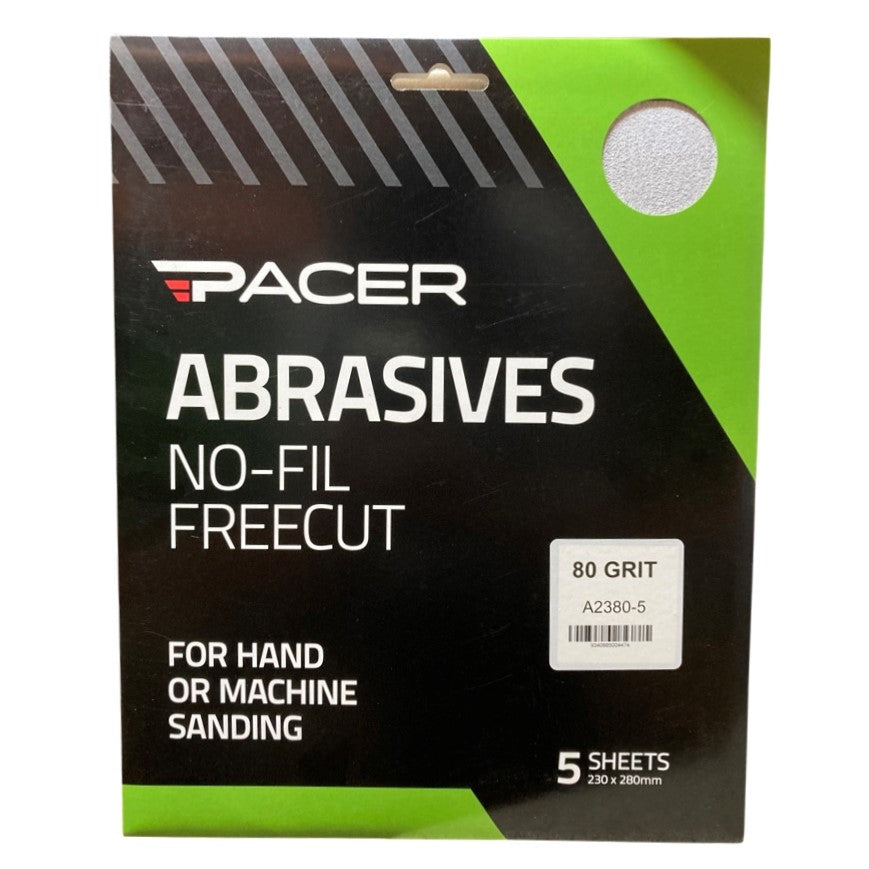 Pacer - No-Fil Freecut 80g - 5 Pack | A2380-5