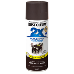 Rust-Oleum  - 2X Satin Espresso - Spray 340g | 276318