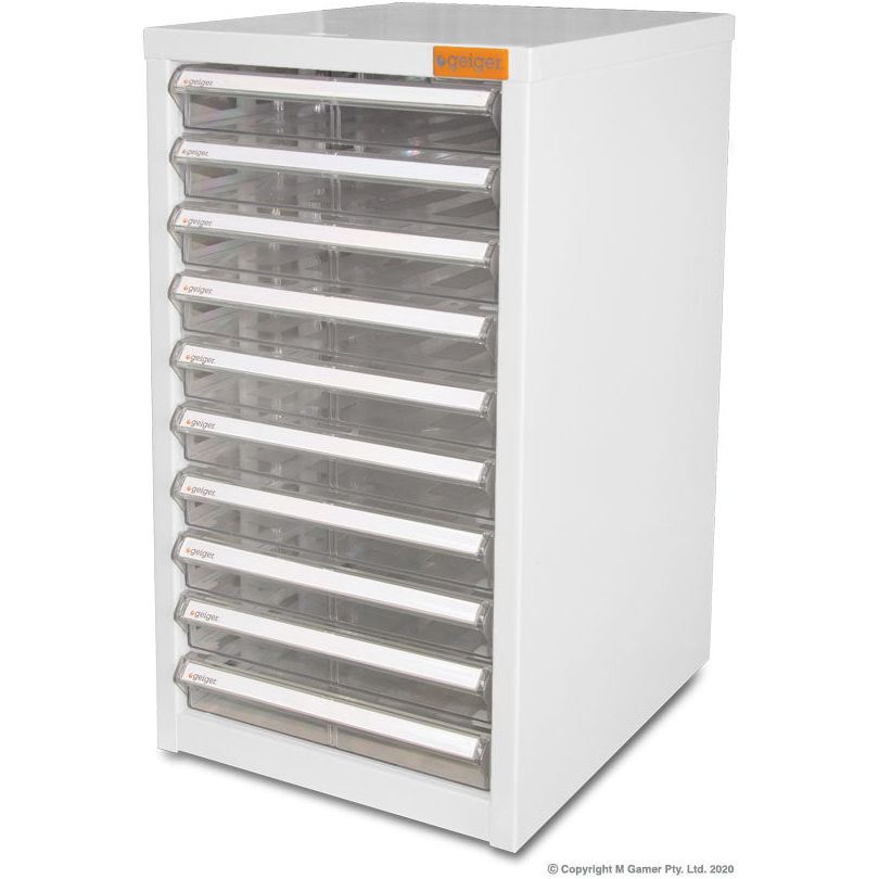 Geiger - 10 Drawer A4 Parts Cabinet | A4110P