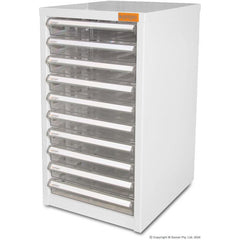 Geiger - 10 Drawer A4 Parts Cabinet | A4110P