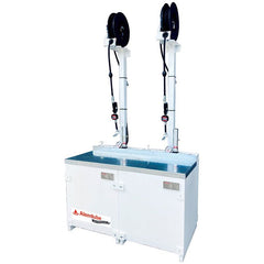 Alemlube - Double Modular Bench Oil Tank With El Series Equipment | AA1000-2C-GN-EL