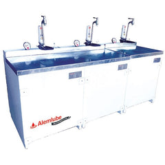 Alemlube - Triple Modular Bench Oil Tank With Samoa Equipment | AA1500-3C-OTN