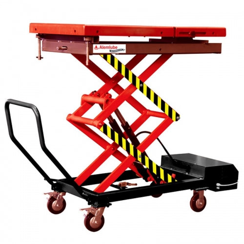Alemlube - Automotive Passenger Vehicle Battery Lifting Table - 1.2T Capacity | AA49010