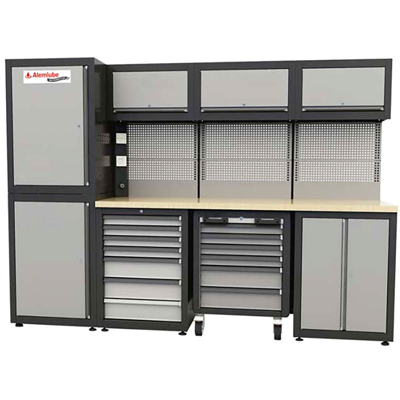 Alemlube - Automotive 4 Cabinet Workstation | AA777400