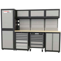 Alemlube - Automotive 4 Cabinet Workstation | AA777400