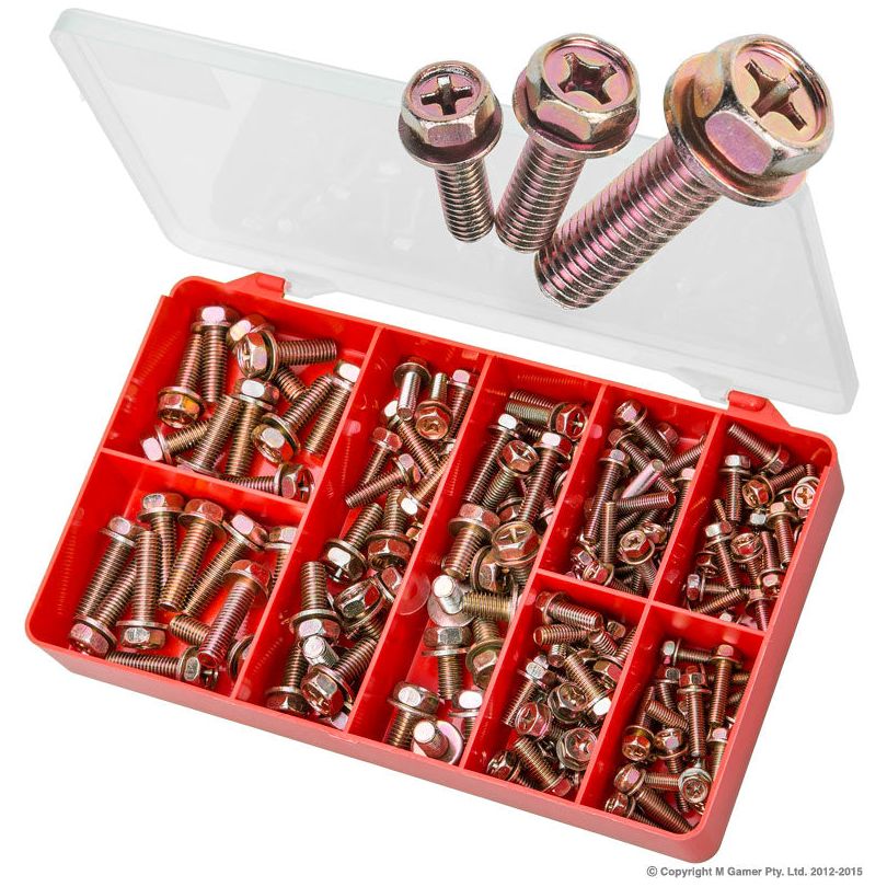 Torres - Jap Hex Sems Screws Z/Yellow (Small Sizes) | AAK01