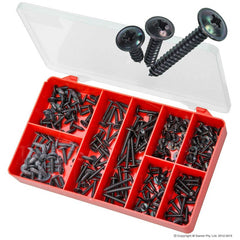 Torres - Black Pozidrive Self Tapping Screws (Mush Head) | AAK04