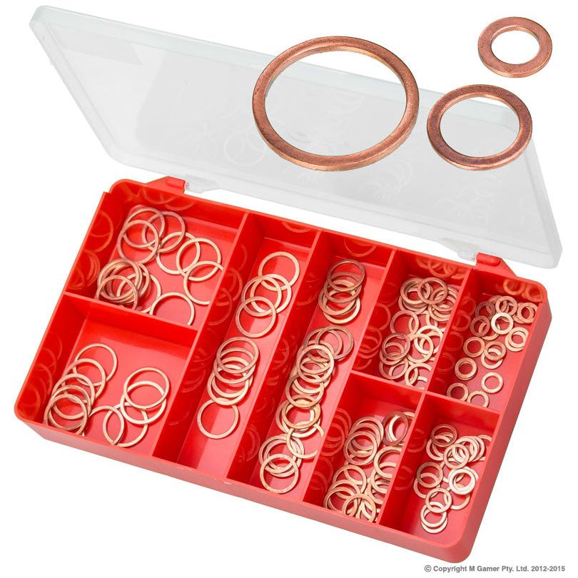 Torres - Copper Washers Din 7604A  Annealled (Small Sizes) | AAK12