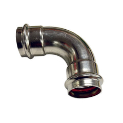 Alemlube - Alemlube Automotive Premium 304L Stainless Steel 22mm Elbow | AAP-101-22