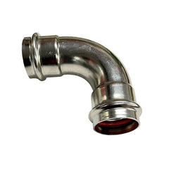 Alemlube - Alemlube Automotive Premium 304L Stainless Steel 42mm Elbow | AAP-101-42
