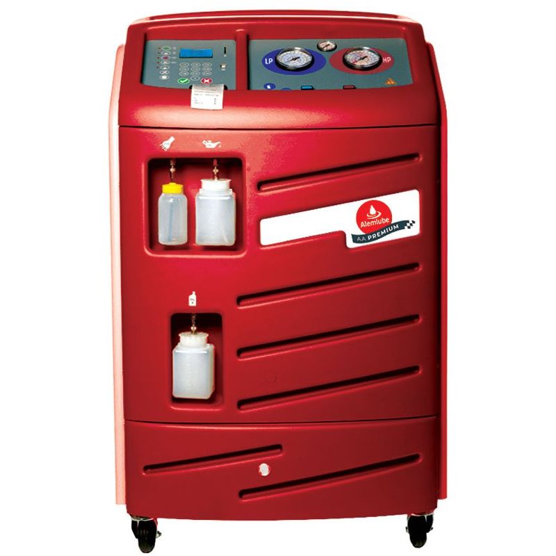 Alemlube - Automotive Premium Fully Automatic Air Conditioning Station For Commercial Vehicles – 32Kg Capacity | AAP3000