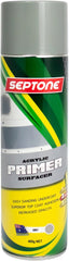 Septone - Acrylic Primer Surfacer Aerosol Grey 400g | AAPS400