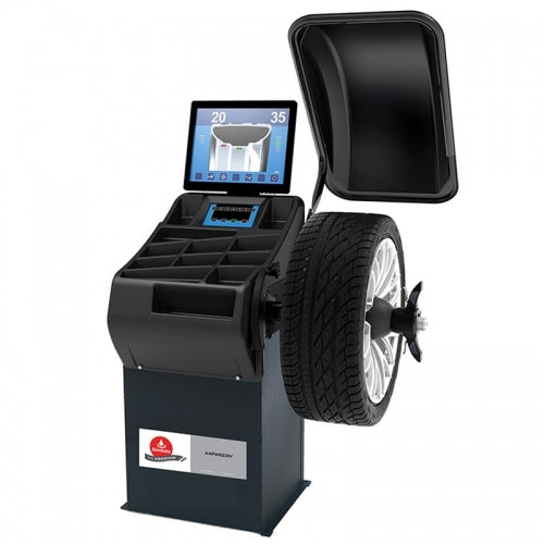 Alemlube - Automotive Premium Megaspin Wheel Balancer With Laser | AAPWB220V