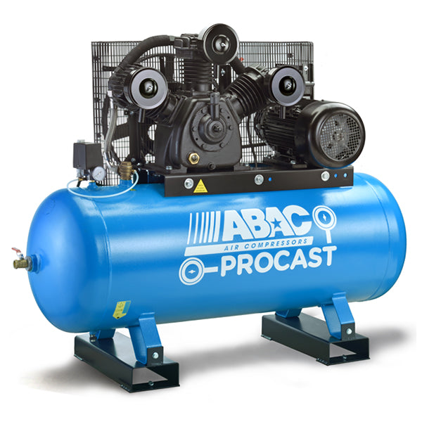 ITM - ABAC AIR COMPRESSOR, BELT DRIVE STATIONARY 3 PHASE, 10HP, 270LTR, FAD 1250 L/MIN | ABAC353-10270