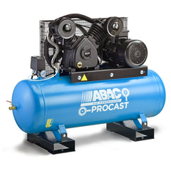 ITM - ABAC AIR COMPRESSOR, BELT DRIVE STATIONARY 3 PHASE, 5.5HP, 150LTR, FAD 615 L/MIN | ABAC353-55150