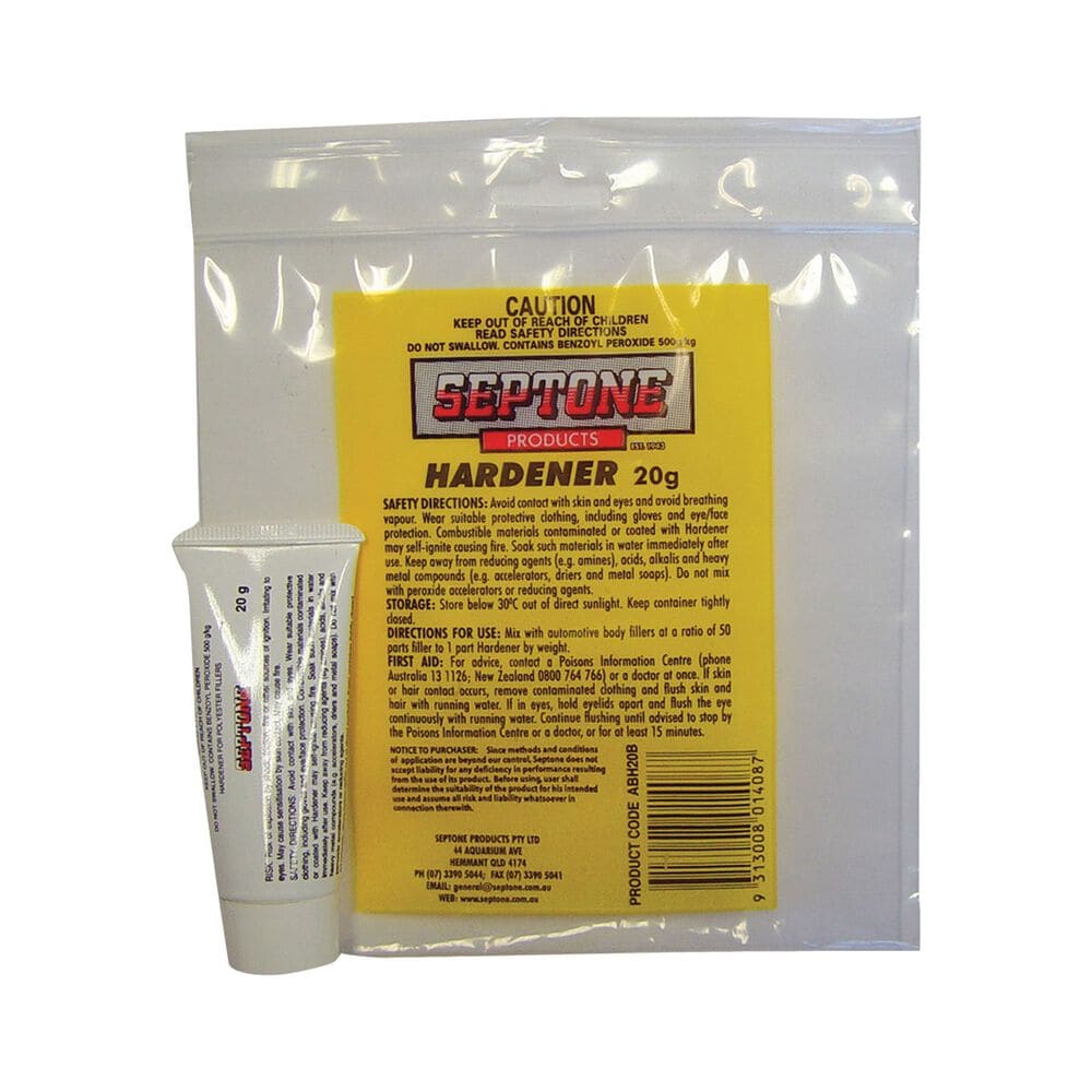 Septone - Hardener Retail Hang Pack Red 20g | ABH20B