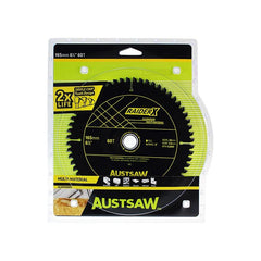 AustsawRaiderX Aluminium Multi Material Blade | 165mm x 20 x 60T