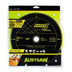 AustsawRaiderX Aluminium Multi Material Blade | 255mm x 30 x 100T