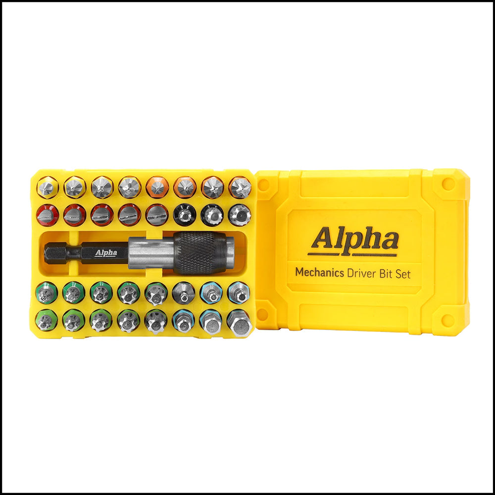 Alpha - 33 Pc Insert Bit Set Mechanics