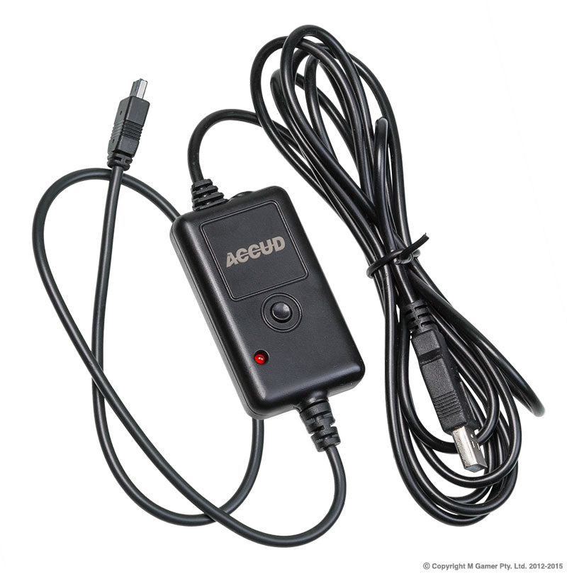 Accud - Data Cable for Digital Calipers with Logging Software | AC-100-12