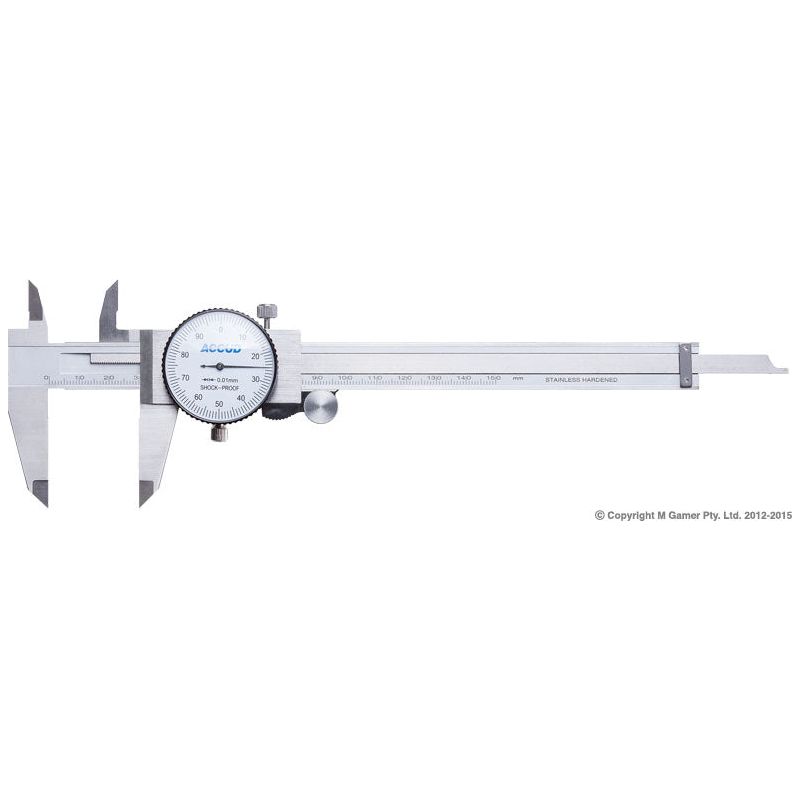Accud - 0-200mm Dial Caliper | AC-101-008-11