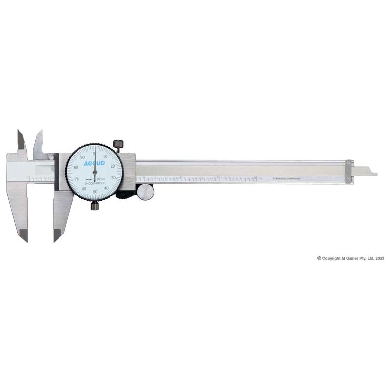 Accud - 0-200mm Dial Caliper | AC-101-008-21
