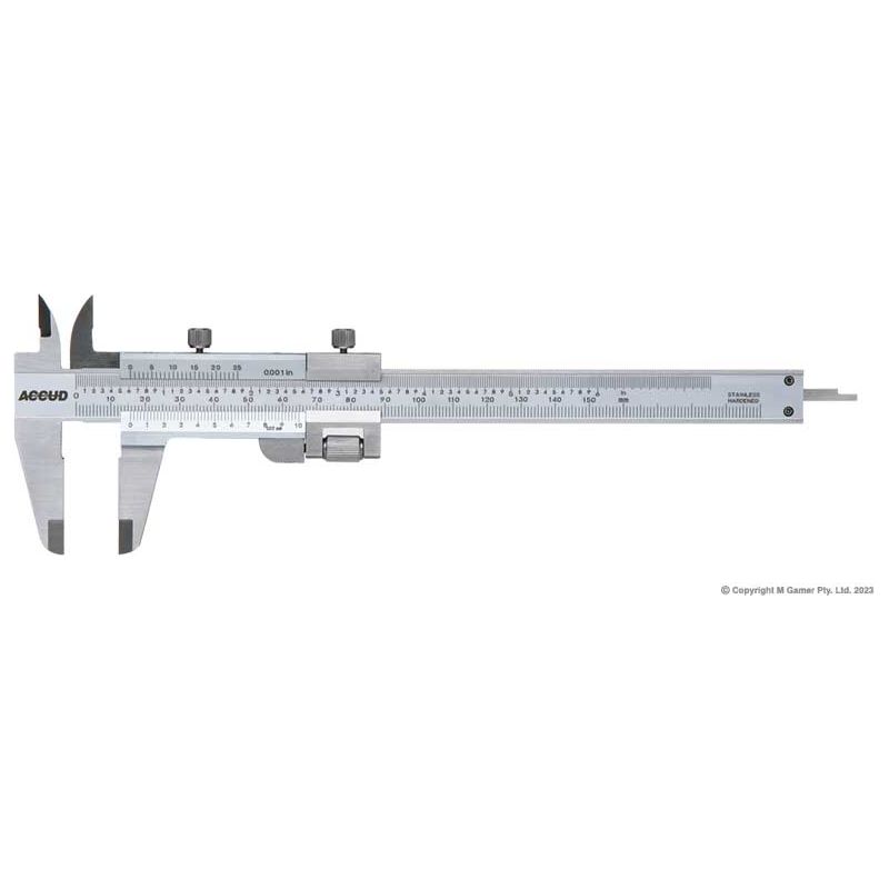Accud - 0-280MM/0-11" Vernier Caliper | AC-125-011-11