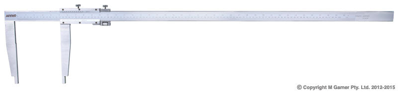 Accud - 0-600mm/0-24" Vernier Caliper | AC-126-024-12