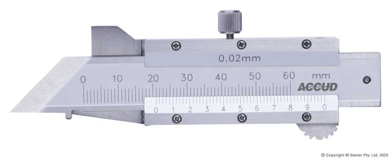 Accud - 0-6mm Chamfer Gage | AC-160-001-11