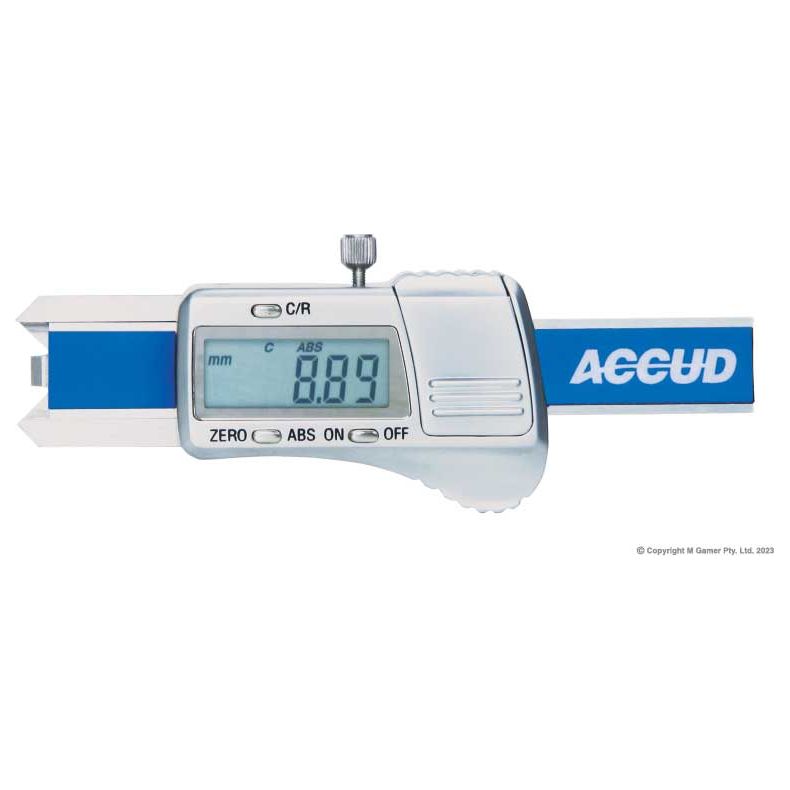 Accud - 0-30mm/0-1.18" Cr Digital Chamfer Gauge | AC-164-002-11