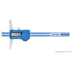 Accud - 0-150mm/0-6" Digital Double Hook Depth Gauge | AC-174-006-11