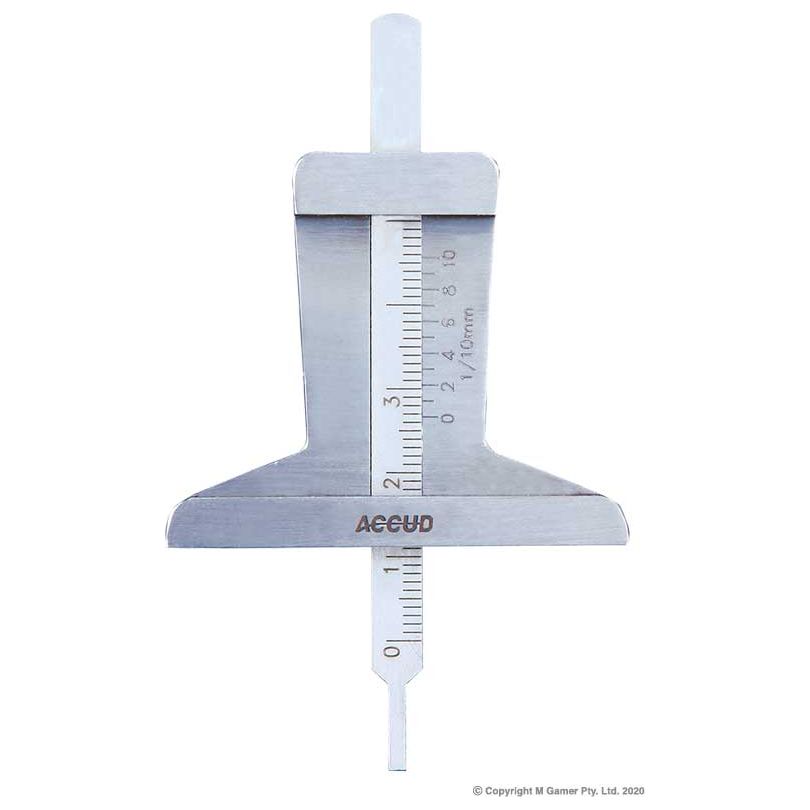 Accud - 30mm Vernier Depth Gauge | AC-176-030-12