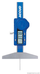 Accud - 0-50mm/0-2" Mini Digital Depth Gage With Round Bar | AC-194-002-11