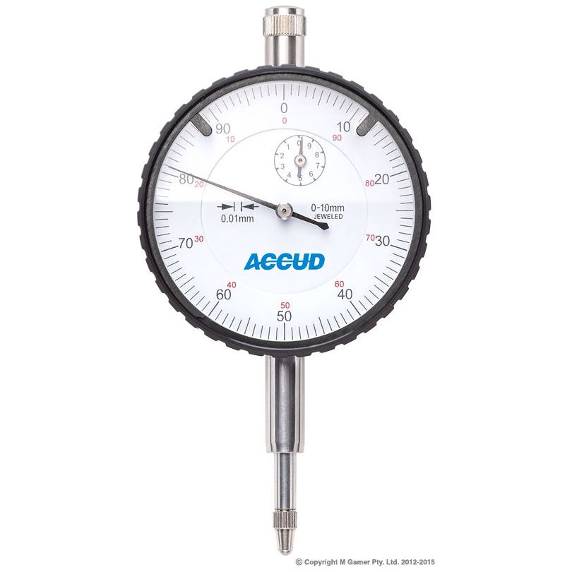 Accud - 0-5mm Dial Indicator, Lug Back | AC-222-005-11