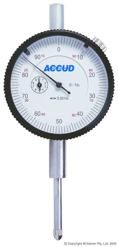 Accud - 0-1" Dial Indicator | AC-225-025-11