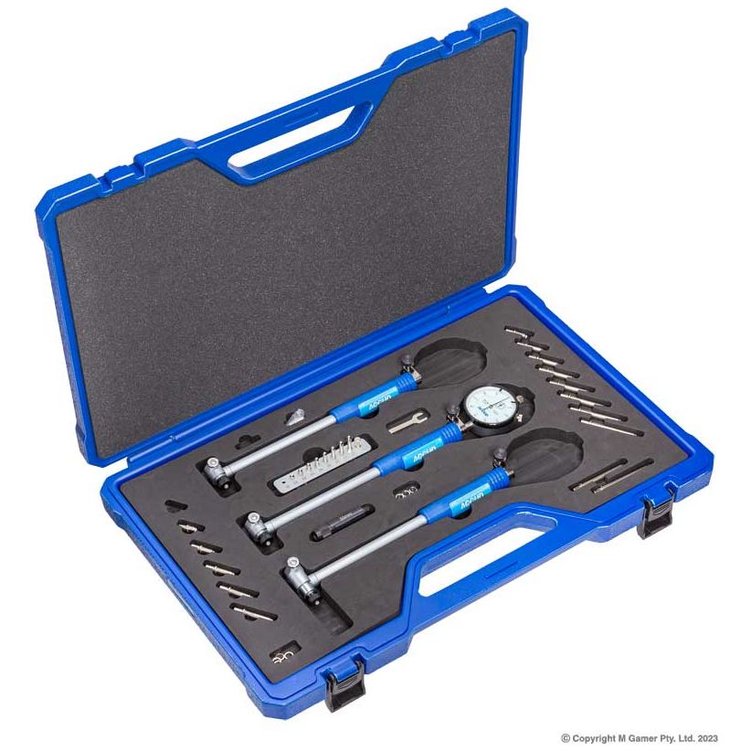 Accud - 18-160mm Dial Bore Gauge Set (3pc.) | AC-251-346-13