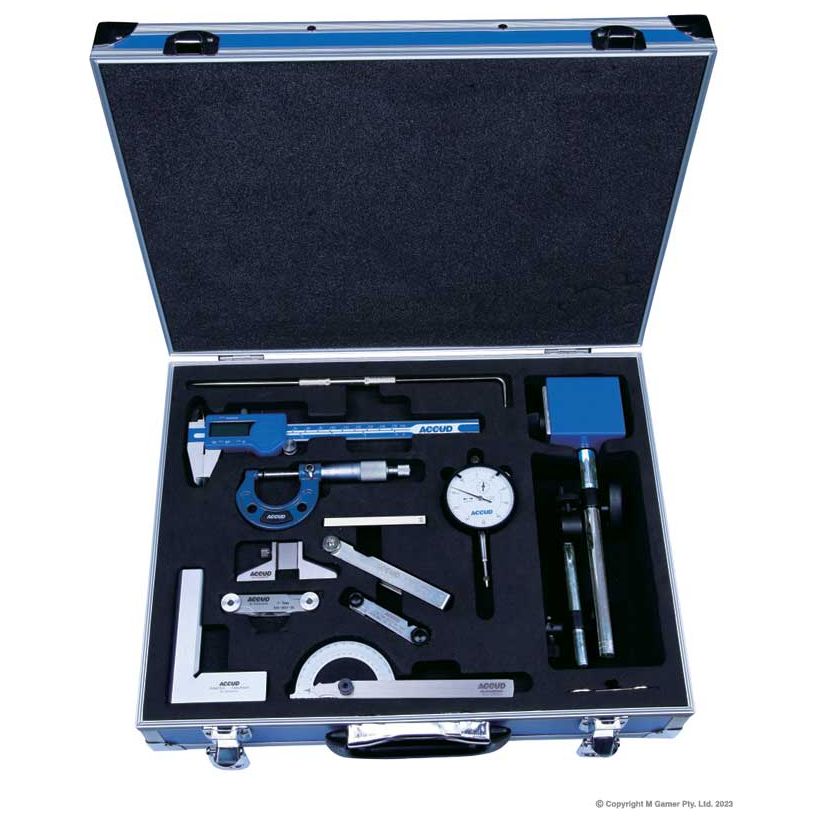 Accud - 12-PIECE MEASURING TOOL SET | AC-280-001-12