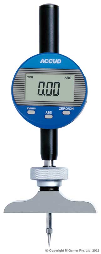Accud - 0-300mm Digital Depth Indicator 0.01mm | AC-293-300-11